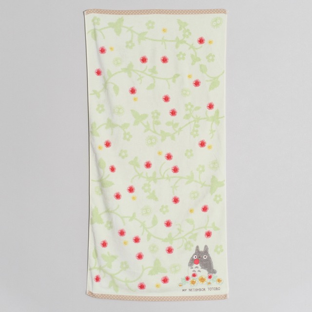 となりのトトロ　バスタオル　よくばりいちご（2989）