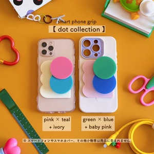smart phone grip 【 dot collection 】" normal grip "