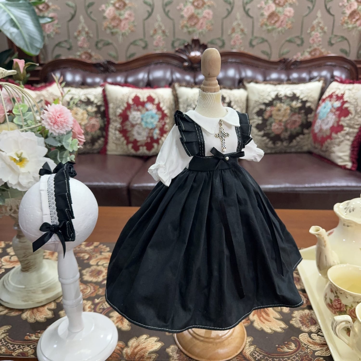 DD,SD,MDD,MSD,幼SDサイズ ドール服 十字架 シスタードレス | ドール服