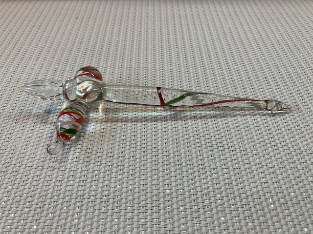 硬質ガラスペン(瓢箪ペンレスト付) 贅沢な一品 文具店でも人気 思考を整え心を落ち着かせる時間 ズバッと価格 京都 職人【イタリアンカラー】日本製 ギフト ご褒美