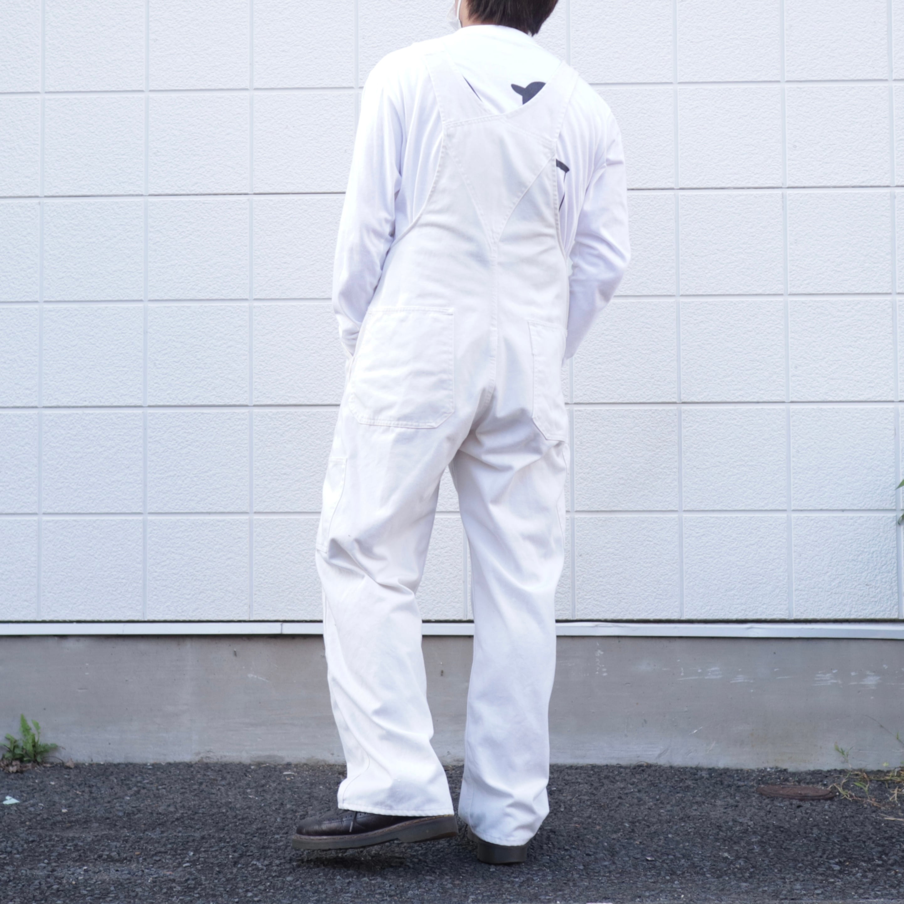 Sears ホワイトオーバーオール SEARS Overall White | 古着取扱店YoYew（ヨーヨー）