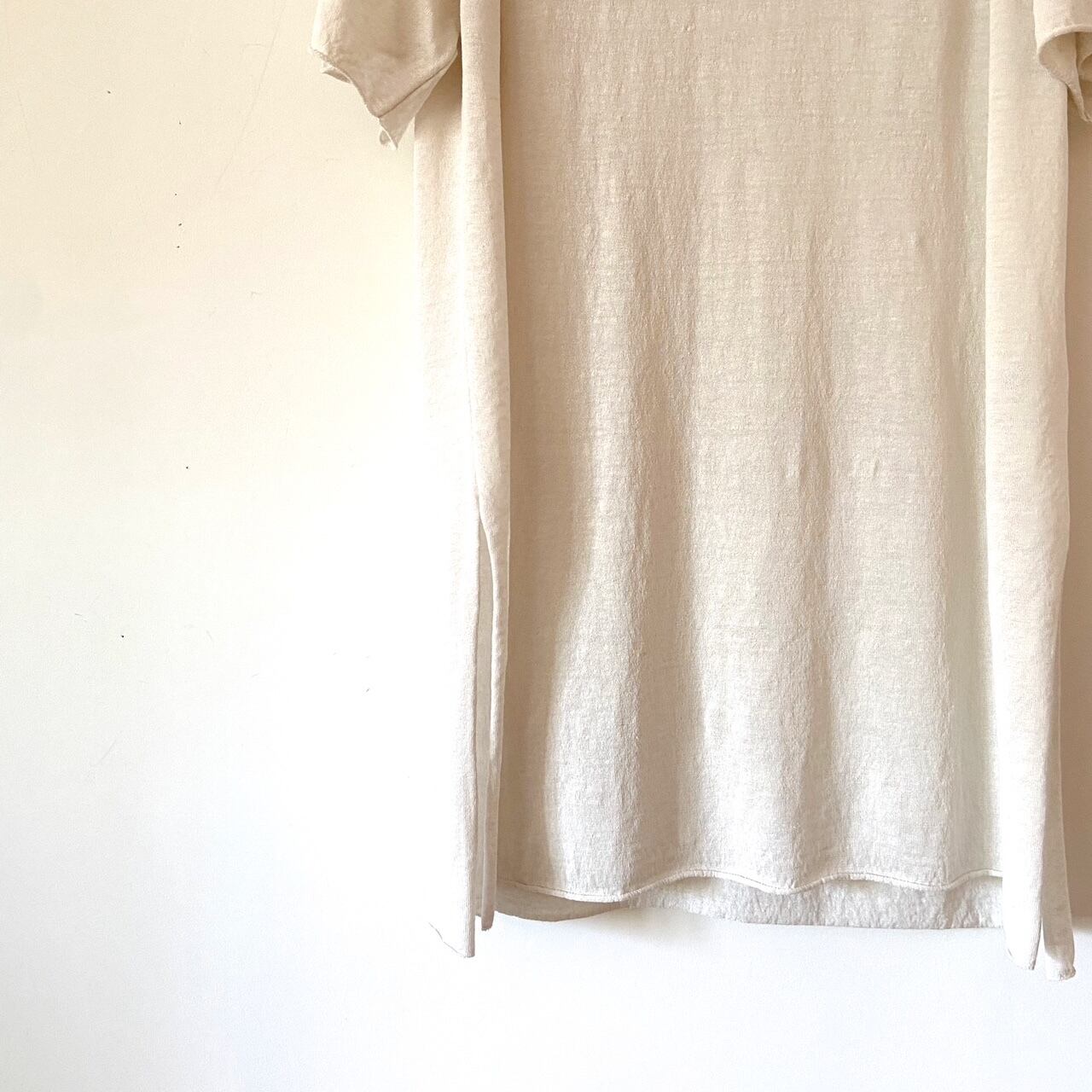 新品 evam eva リネンラグランプルオーバー evam eva エヴァムエヴァ 
