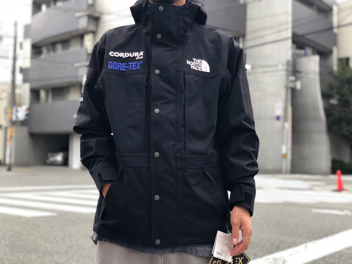 Supreme 18AW THE NORTH FACE EXPEDITION JACKET BLACK MEDIUM  