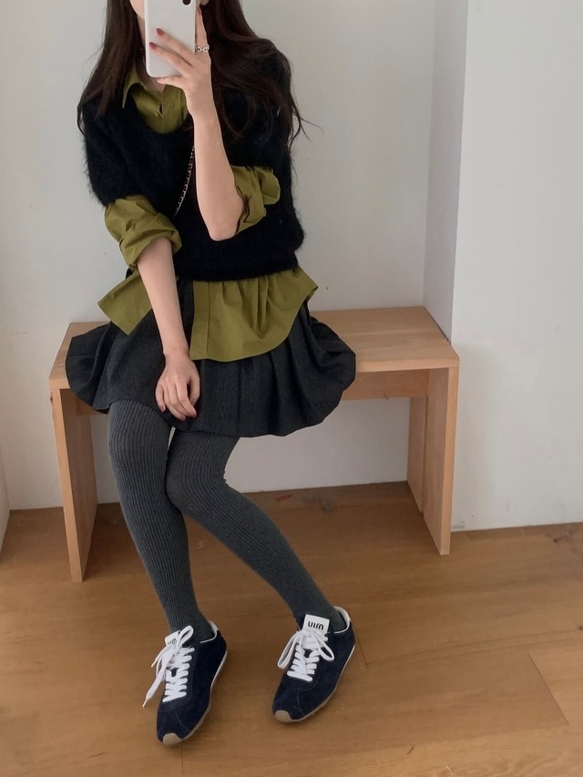 (予約) miel / Tring alpaca knit 4color