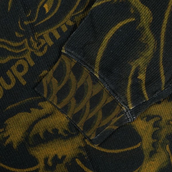 Size【L】 SUPREME シュプリーム 20SS Waves L/S Top Black サーマル