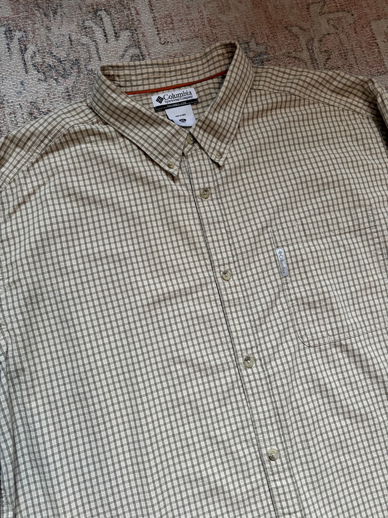 Columbia / check shirts