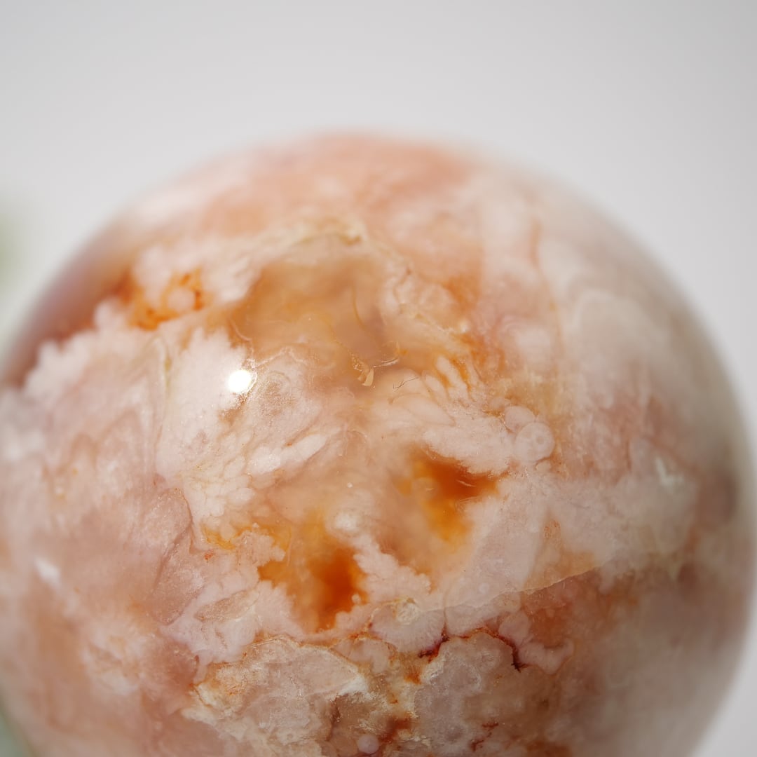 カーネリアン フラワーアゲート / スフィア【φ5.7cm】 | ariife.公式