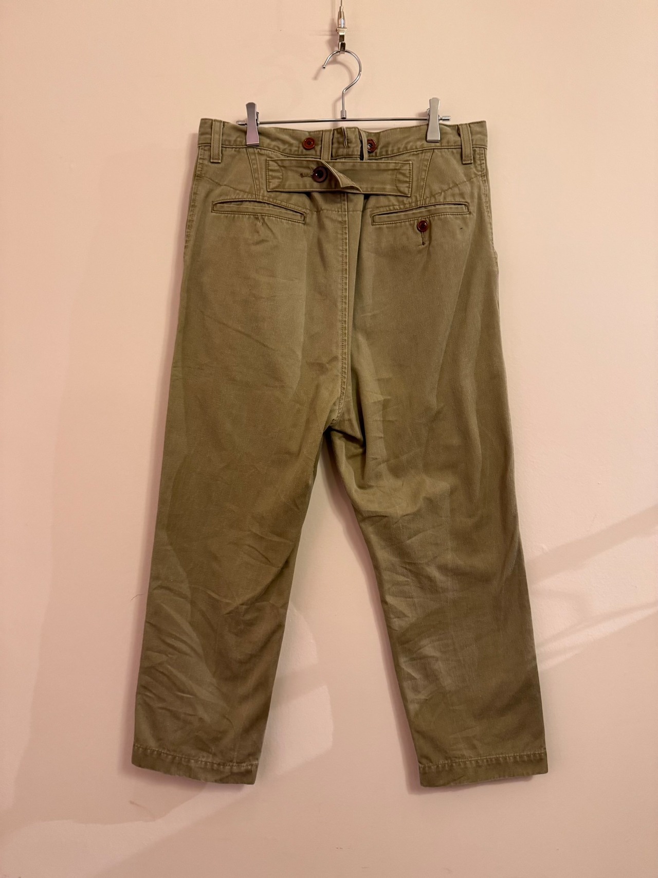 【ご予約】JUNYA WATANABE カーキチノパンツ