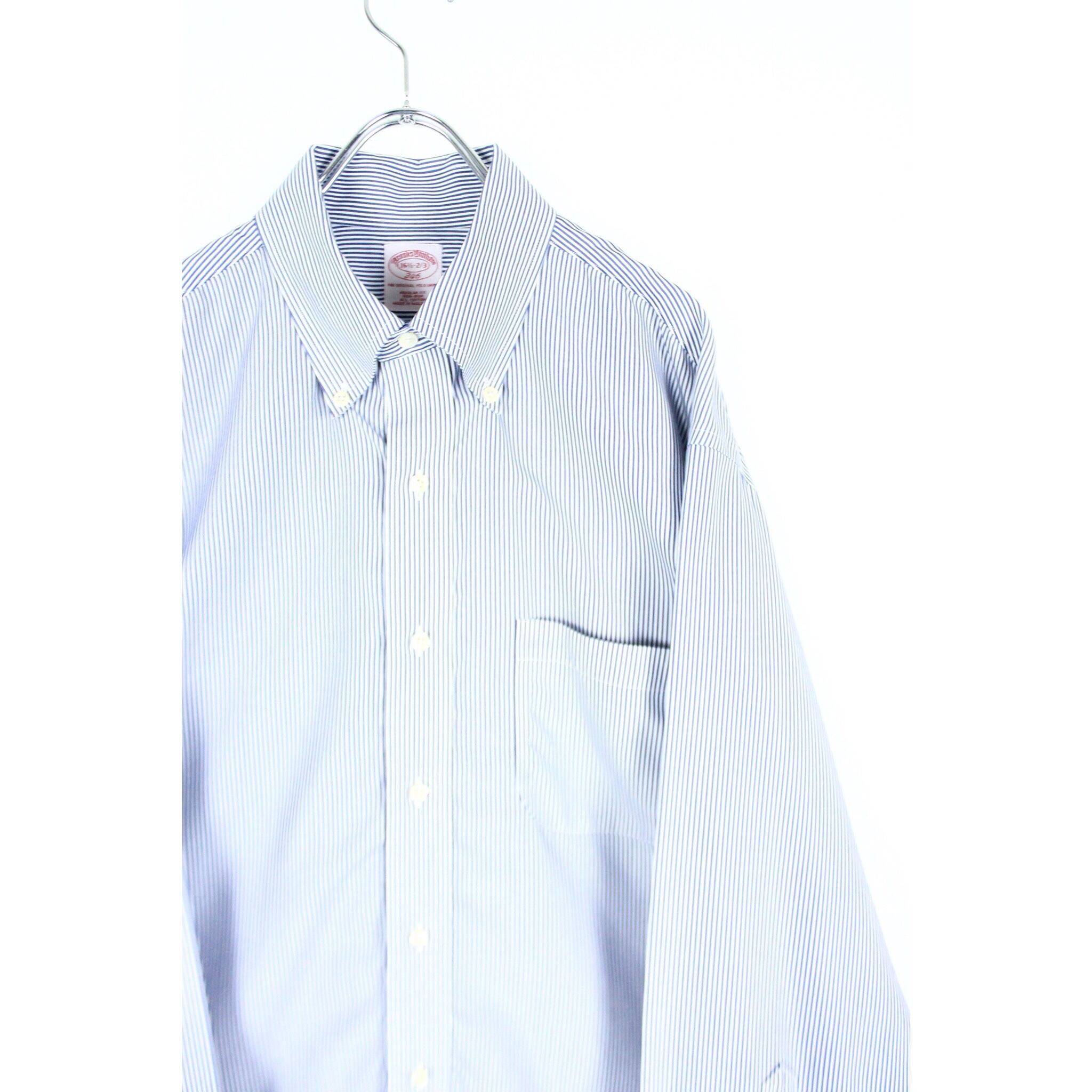Brooks Brothers ストライプコットンB.Dシャツ 【0091】 | cv