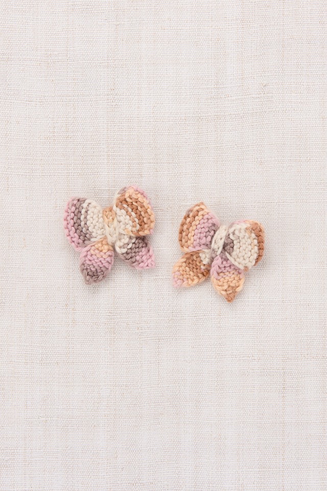 〈 Misha&Puff 26AW 〉 BABY PUFF BOW SET / MOCHI SPACE DYE