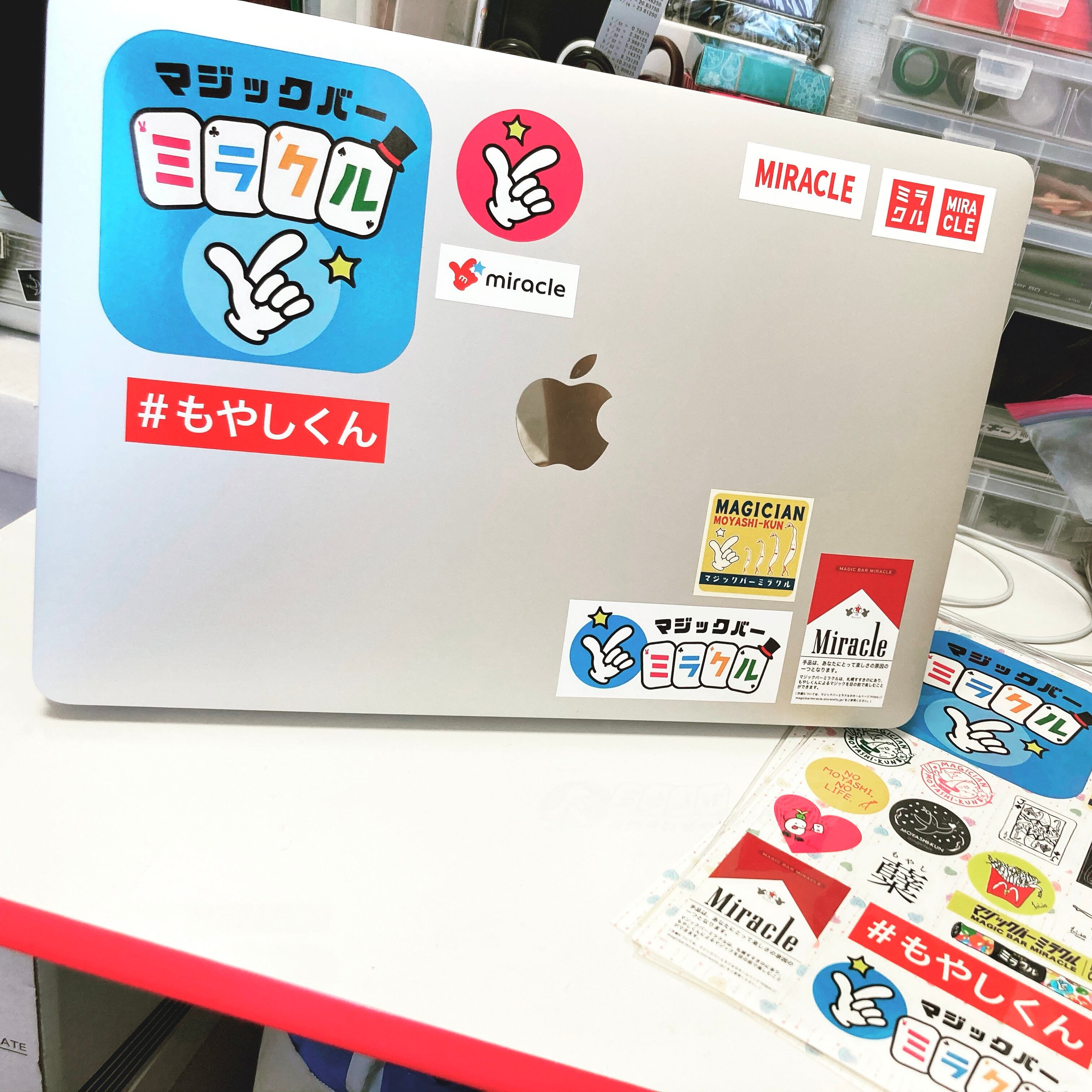 オリジナルステッカー【マジックバーミラクル&もやしくん】 | マジック
