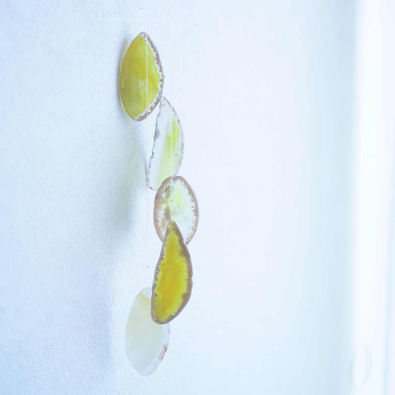 Sicilian Lemon 02 - アゲートヒーリングチャイム / Agate Sun Catcher Wind Chime 321