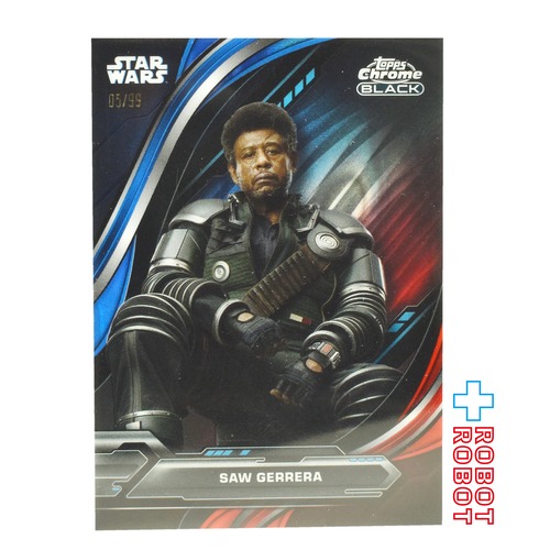 トップス  スター・ウォーズ クローム ブラック ソウ・ゲレラ 05/99 トレーディングカード