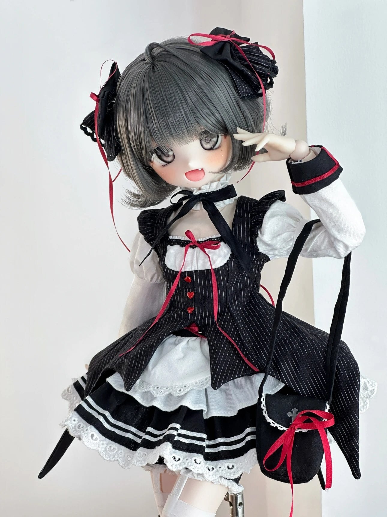 ゴスロリ　アウトフィット mdd myoudollサイズ 1/4(40-50cmドール) | miodollmio