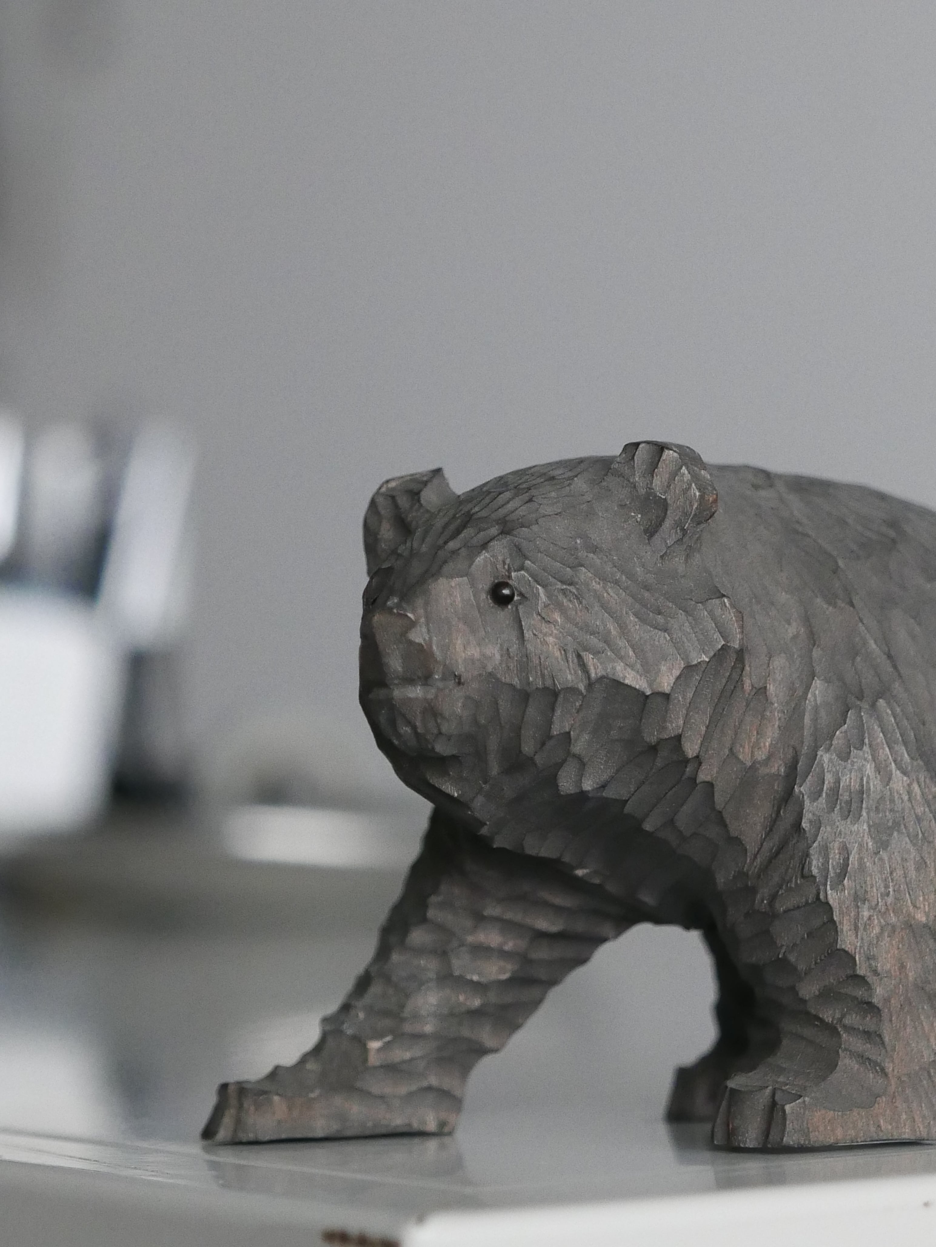 wooden bear , babyface