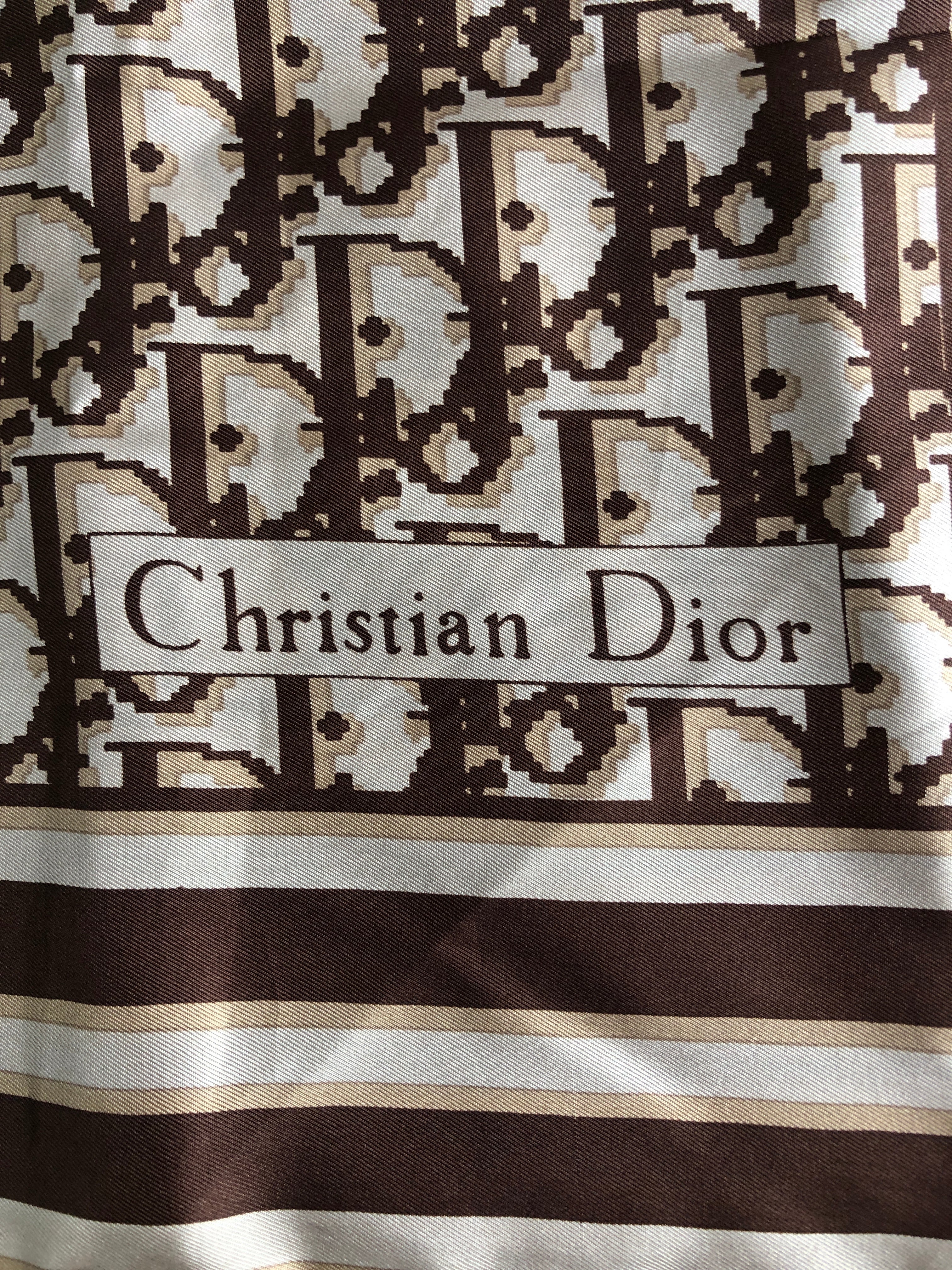 Christian Dior クリスチャン ディオール トロッター スカーフ