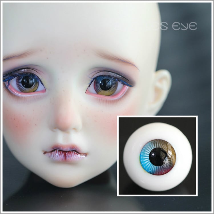 〆　　【14mm】ドールアイ☆レジンアイ【R♡eye no.51】 〆 【14mm】ドールアイ☆レジンアイ【R♡eye no.51
