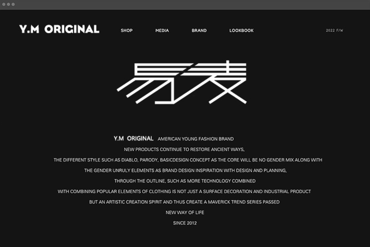 Y.M.ORIGINAL ピンチプリーツパラシュートパンツ