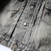 INTÉRIM / SHABBY VINTAGE "2ND" SHUTTLE DENIM SIDE PANEL JACKET