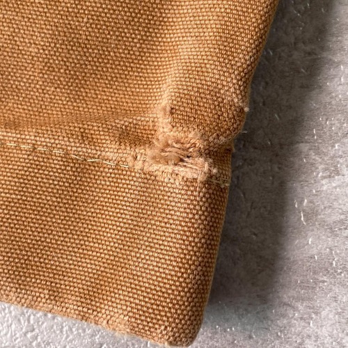 20s USA製 ブラウン ダブルニー Carhartt B01-M 30×32 詳細写真7
