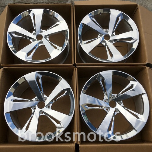 22インチ ポリシング 5 スポークスタイル 鍛造 ホイール 2015+ ベントレー ベンテイガ BRN-1908