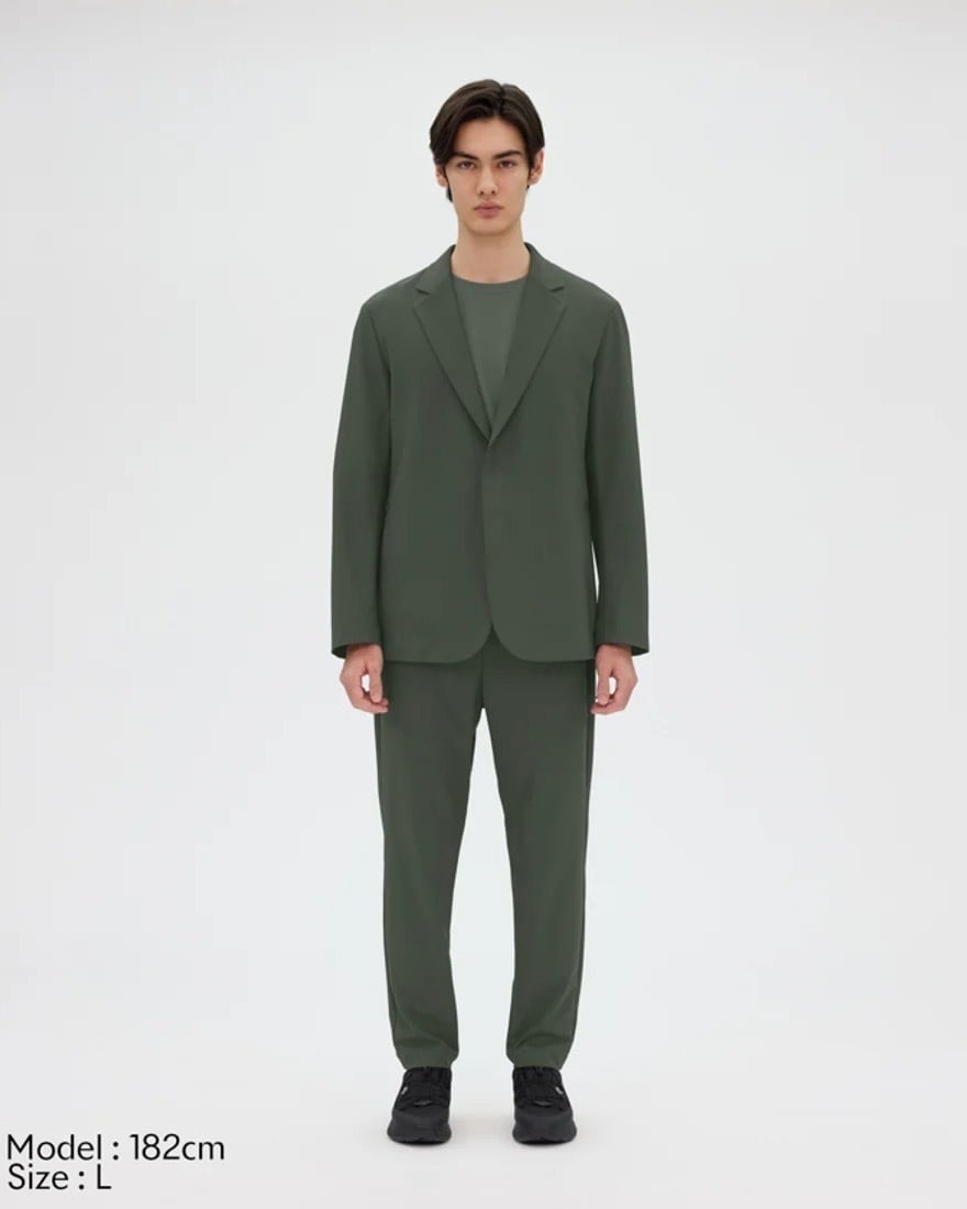 DESCENTE ALLTERRAIN I/O】テックスリムパンツスレートフォレスト