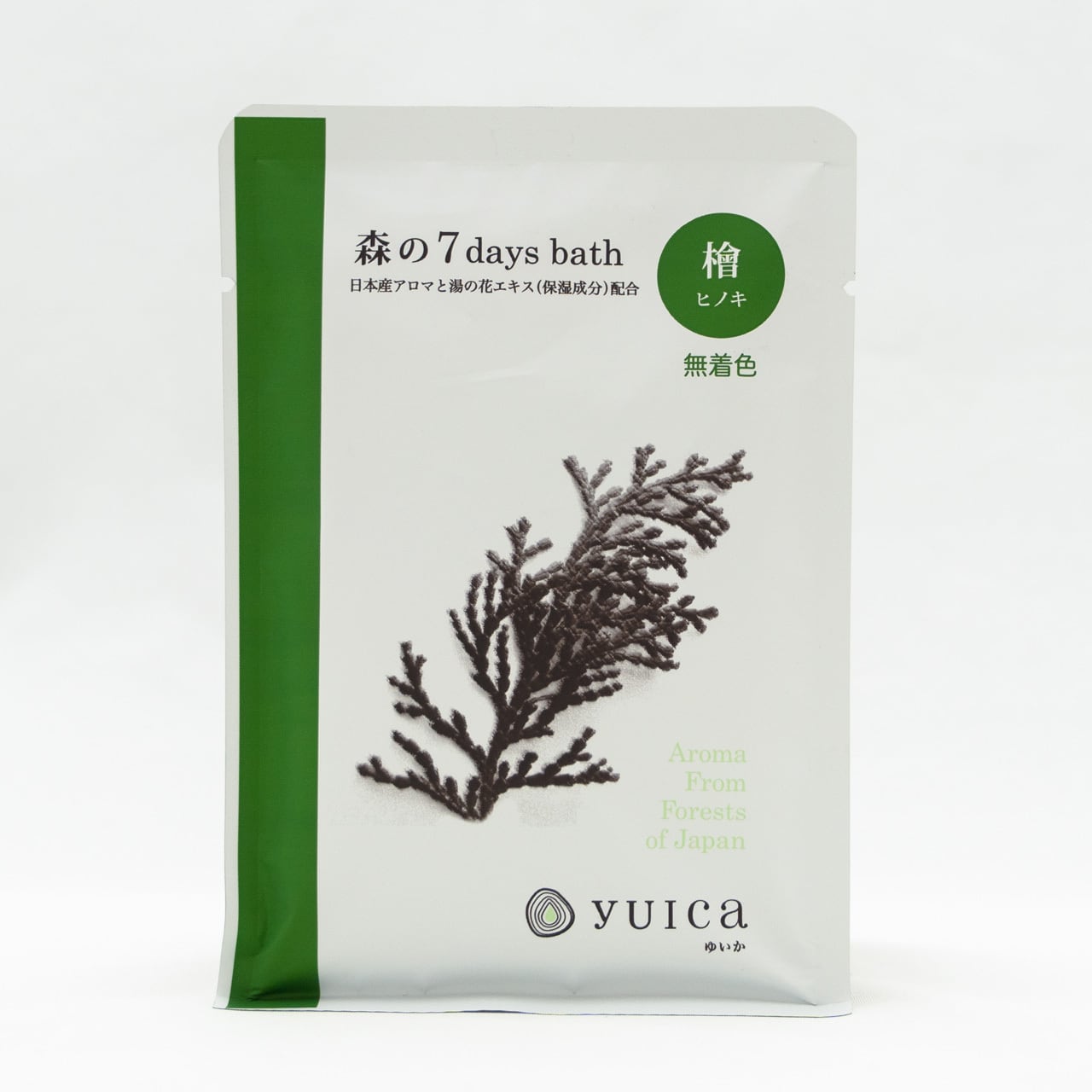 森の7days bath ヒノキの香り(60g/yuica)