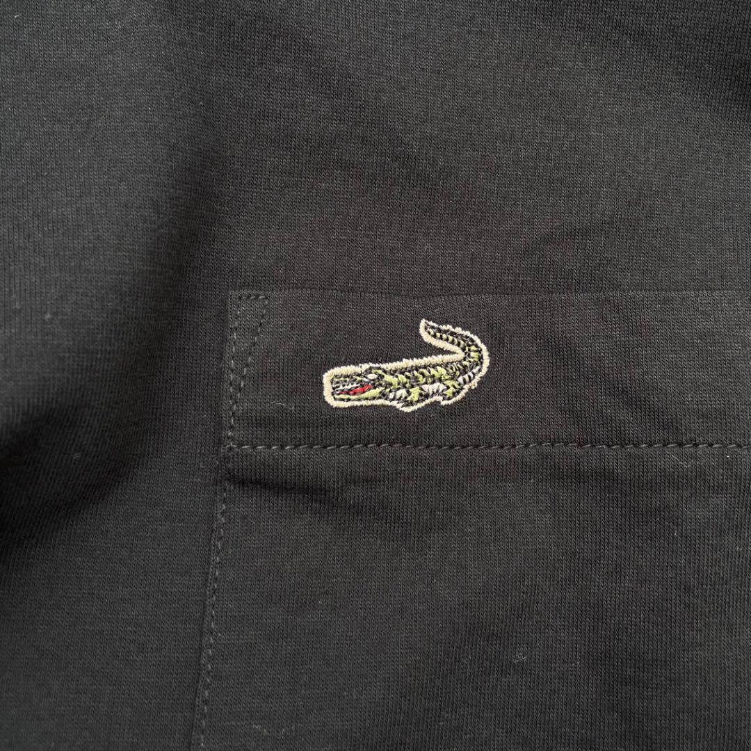 Mサイズ】Crocodile クロコダイル 90s ロゴ ポケット 古着 Tシャツ