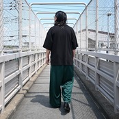 Leh / Zip Wide Track Pants style