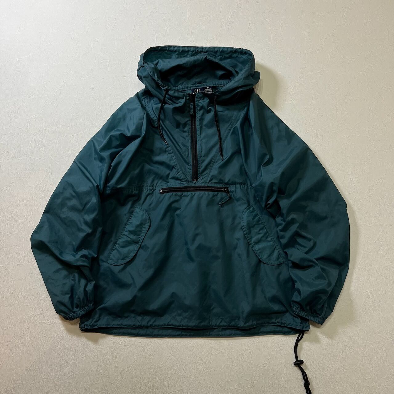 90s RUSSIA GAP ナイロンジャケット ハーフジップ アノラックパーカー