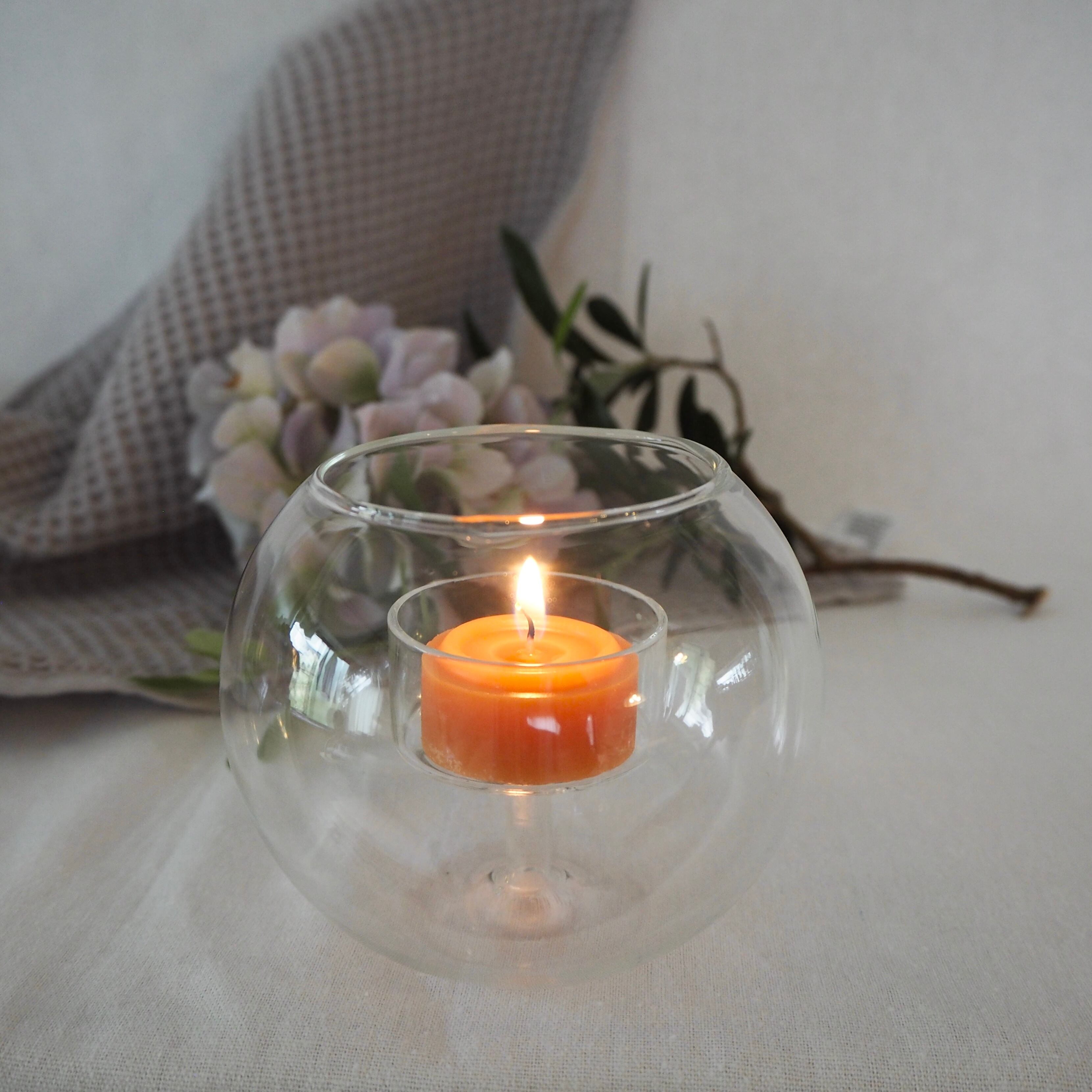 CANDLE HOLDER GLASSBALL    Sサイズ