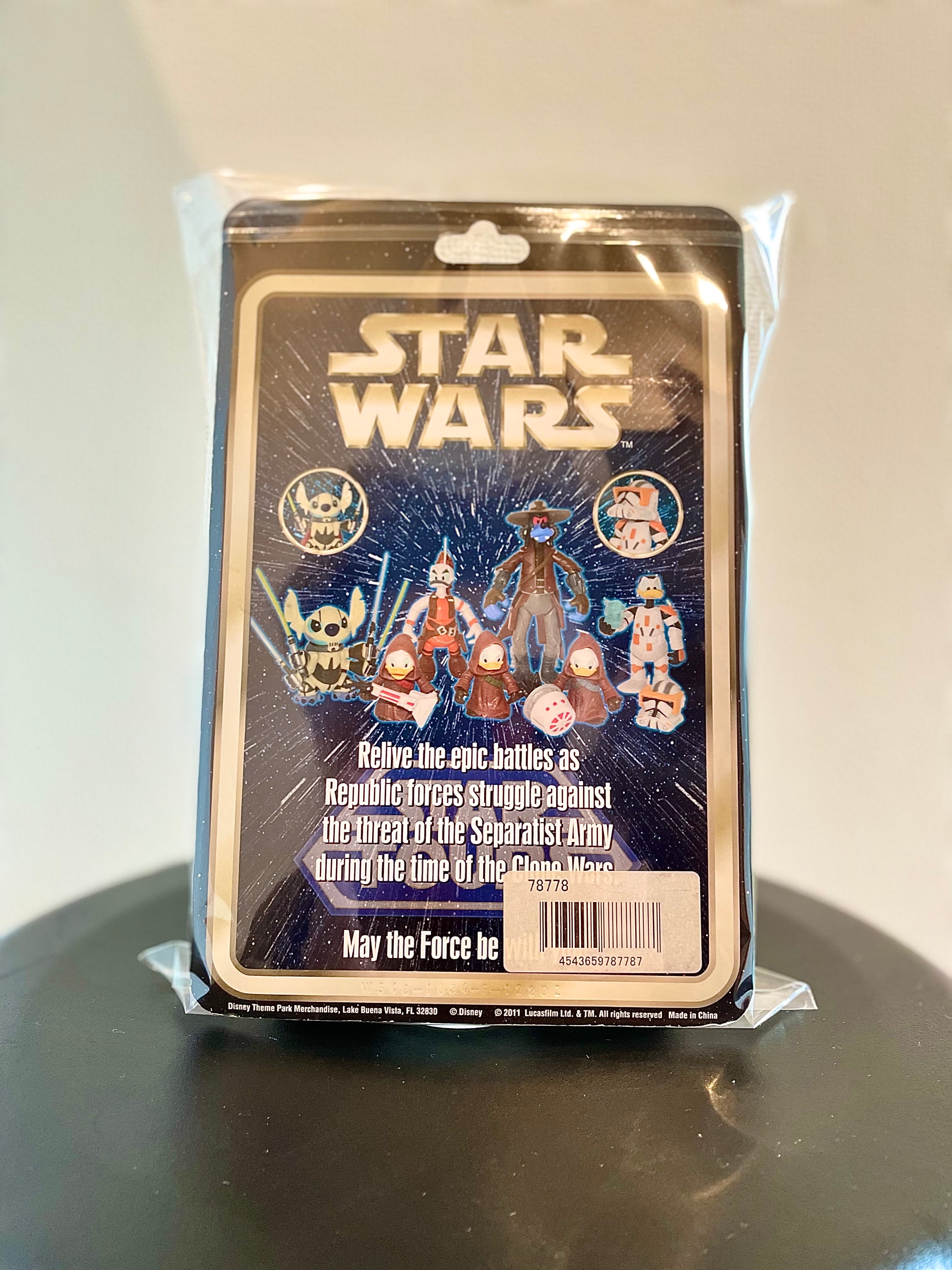 Star Wars Donald duck as CC-2224 Star Tours series 5 | starjoes