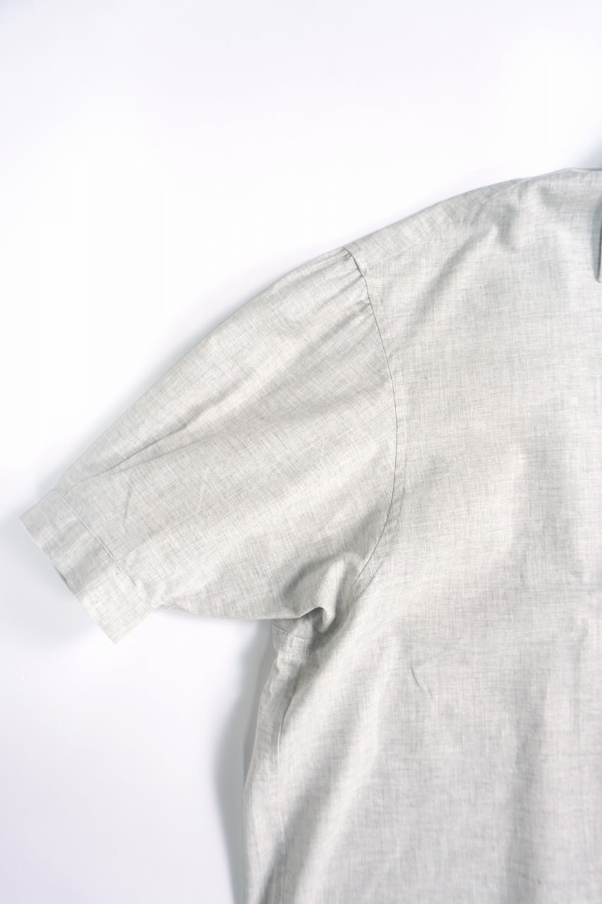 OG Co. Li. Chambray Open Collar Shirt