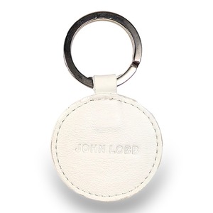 ★幻のレア・定価約25,000円・新品未使用★ ジョンロブ  JOHN LOBB　コレット　ビーチボールキーリング　グリーン×ホワイト