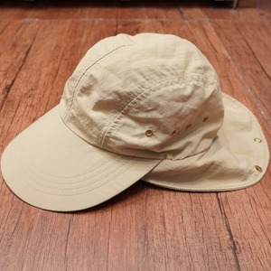 L.L.Bean M サンシェード　ロングビル　キャップ　帽子　usa製　llbean エルエルビーン
