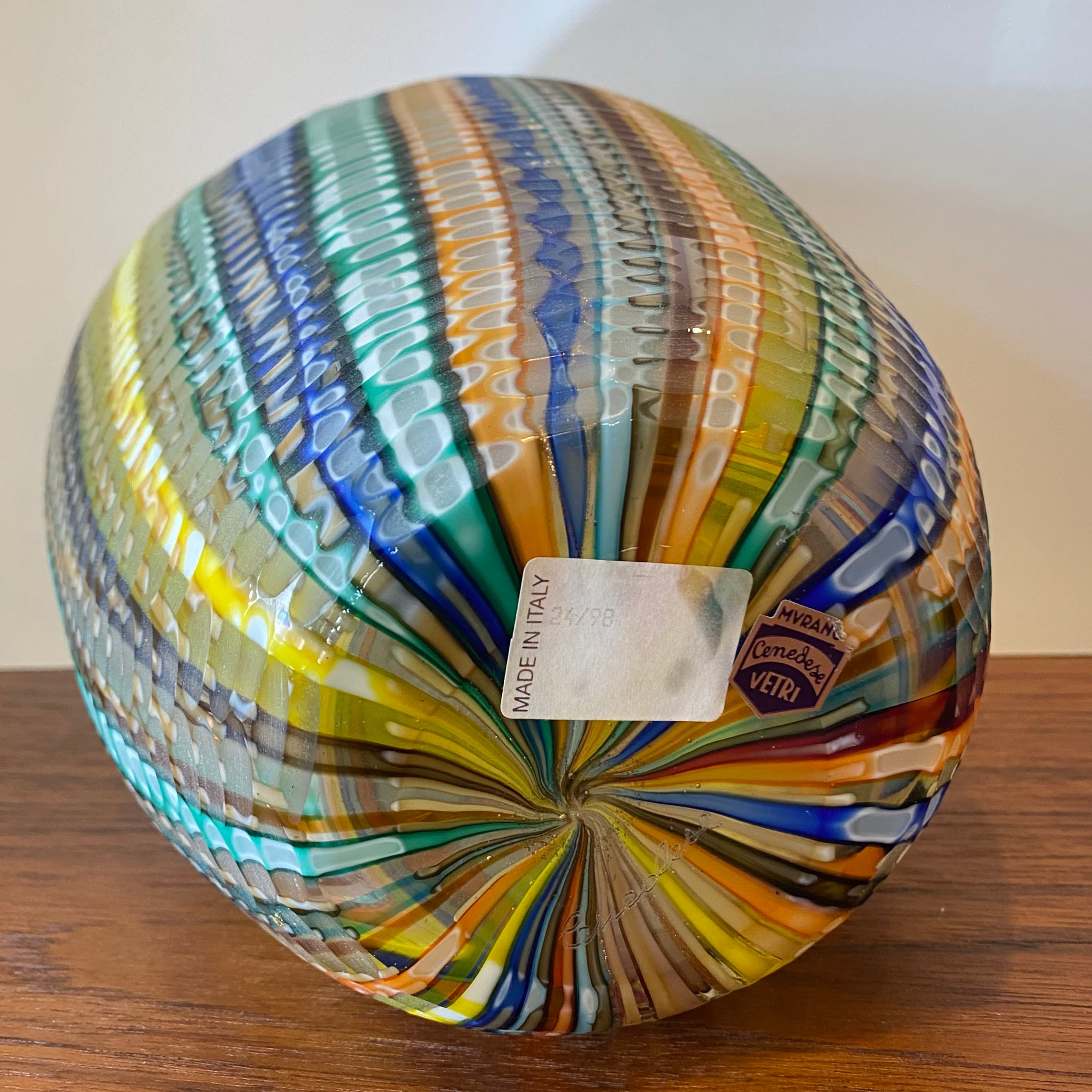 60's ”Cenedese” Murano Glass vase ムラノガラス 花瓶 | coshiki