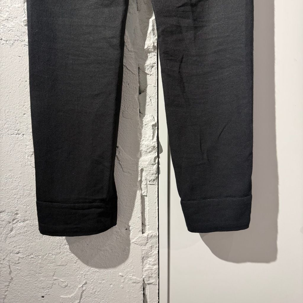 Ann Demeulemeester アンドゥムルメステール Rayon Straight Pants