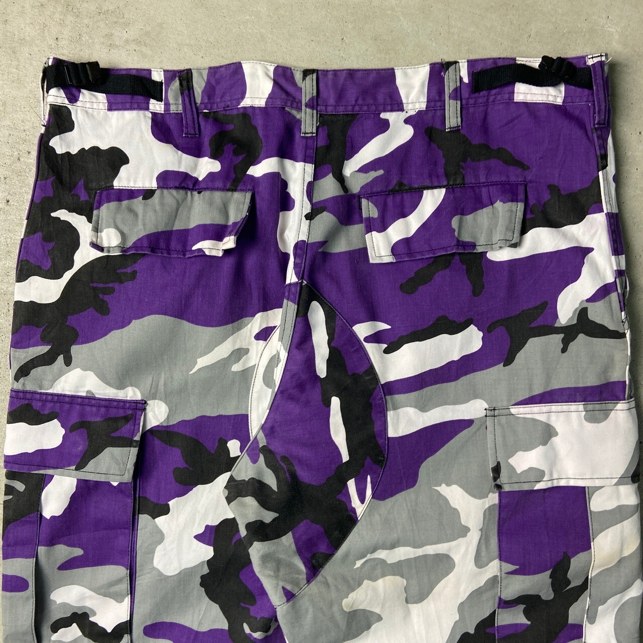 00年代 民間品 カーゴパンツ シティーカモ 迷彩 BDU ミリタリーパンツ 