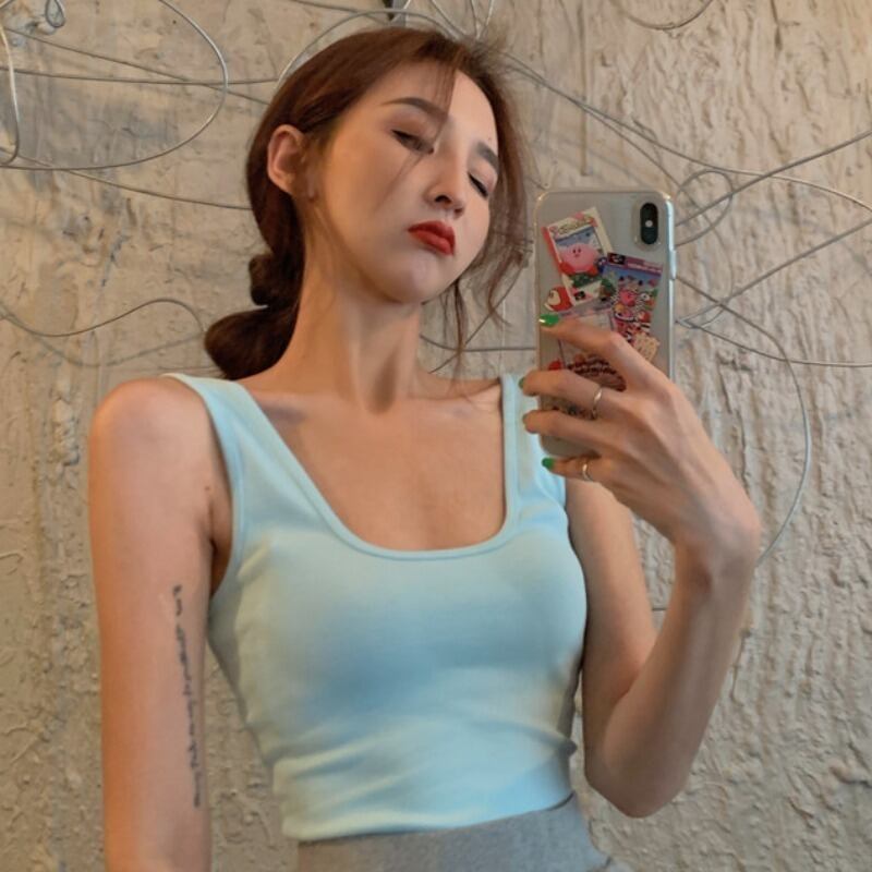 Tシャツ シャツ サマージャケット ノースリーブブラック 夏物 YY-ファッション53273106078