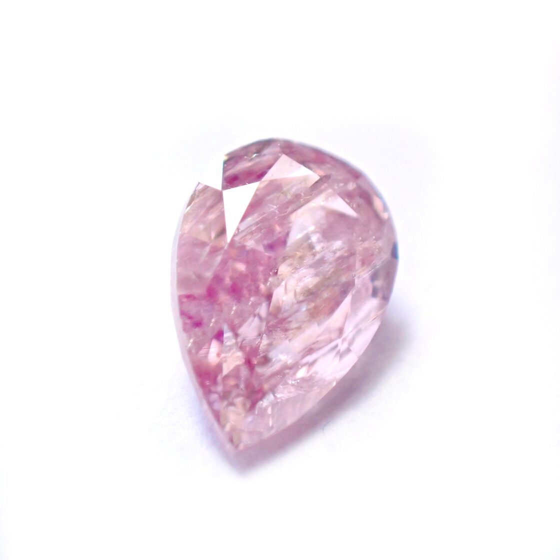 超希少】 0.323ct Fancy Purplish Pink ファンシー パープル ピンク  