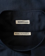 〈Hermès by martin margiela〉Stand-Collar Shirt