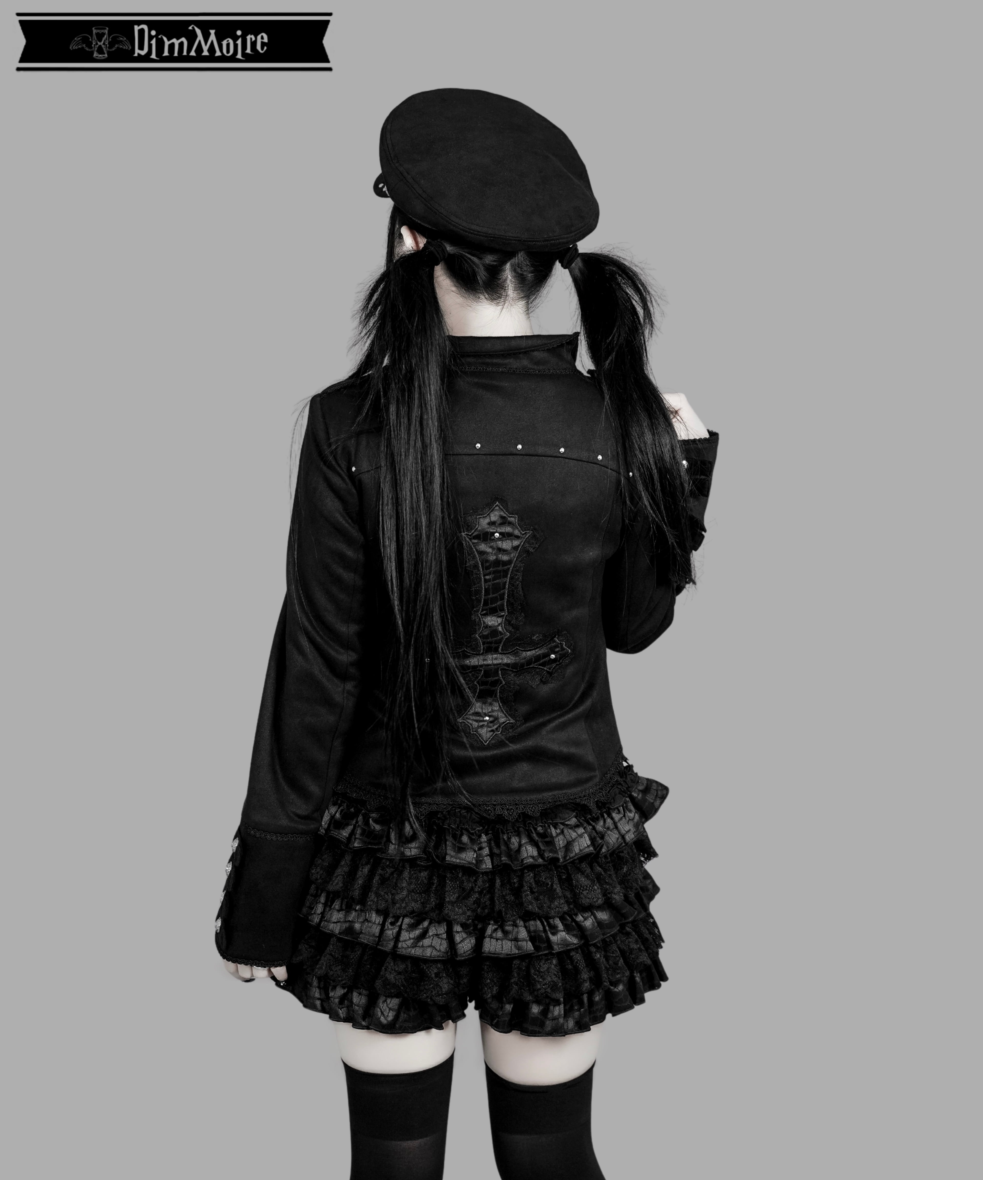 HeartCoreミリタリーキャップ【Black】 | DimMoire