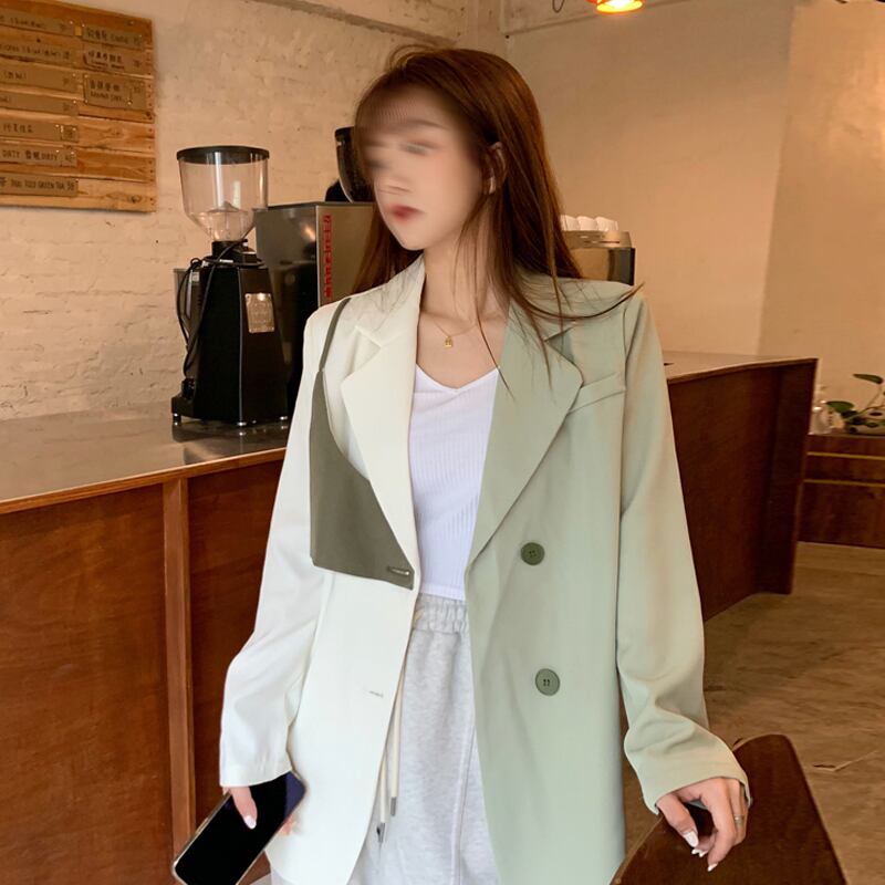 ジャケット スプリングオータム薄手レッド ストリート 春物 秋物 試着室36589841217