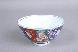 高台ソゲ 大聖寺伊万里 色絵 捻り壽文 向付 通りもの アウトレット