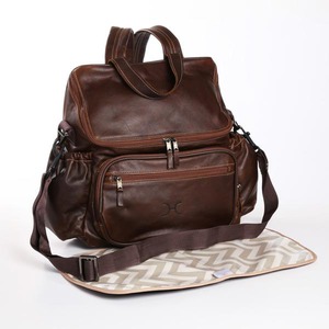 【お取り寄せ】 baby nappy backpack leather マザーズリュック　革