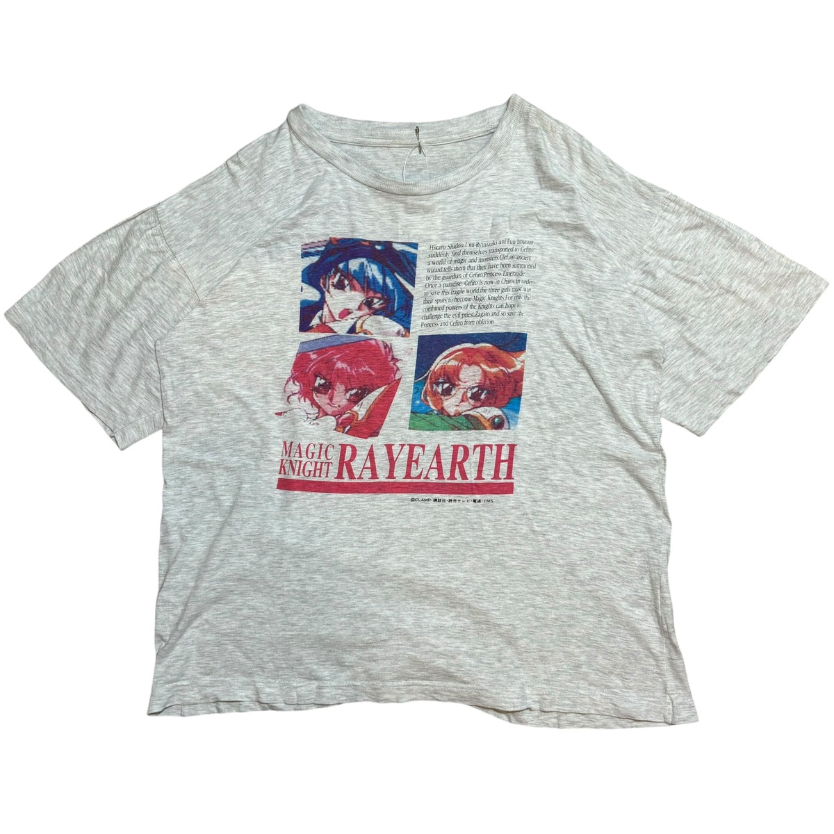 B50】90s Magic Knight Rayearth anime T-shirt/1990年代 魔法騎士 