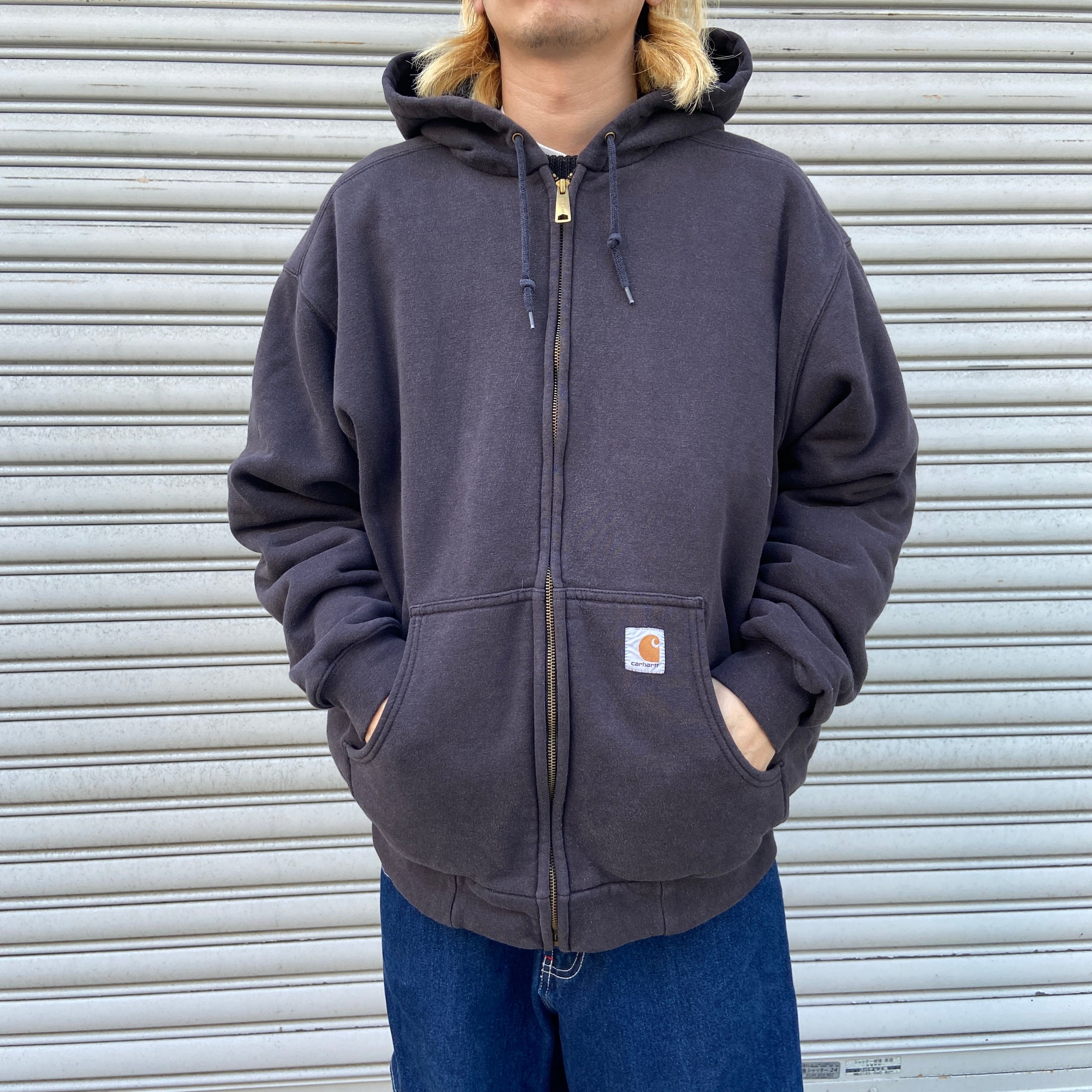 送料無料』Carhartt カーハート ダブルフェイスジップパーカー