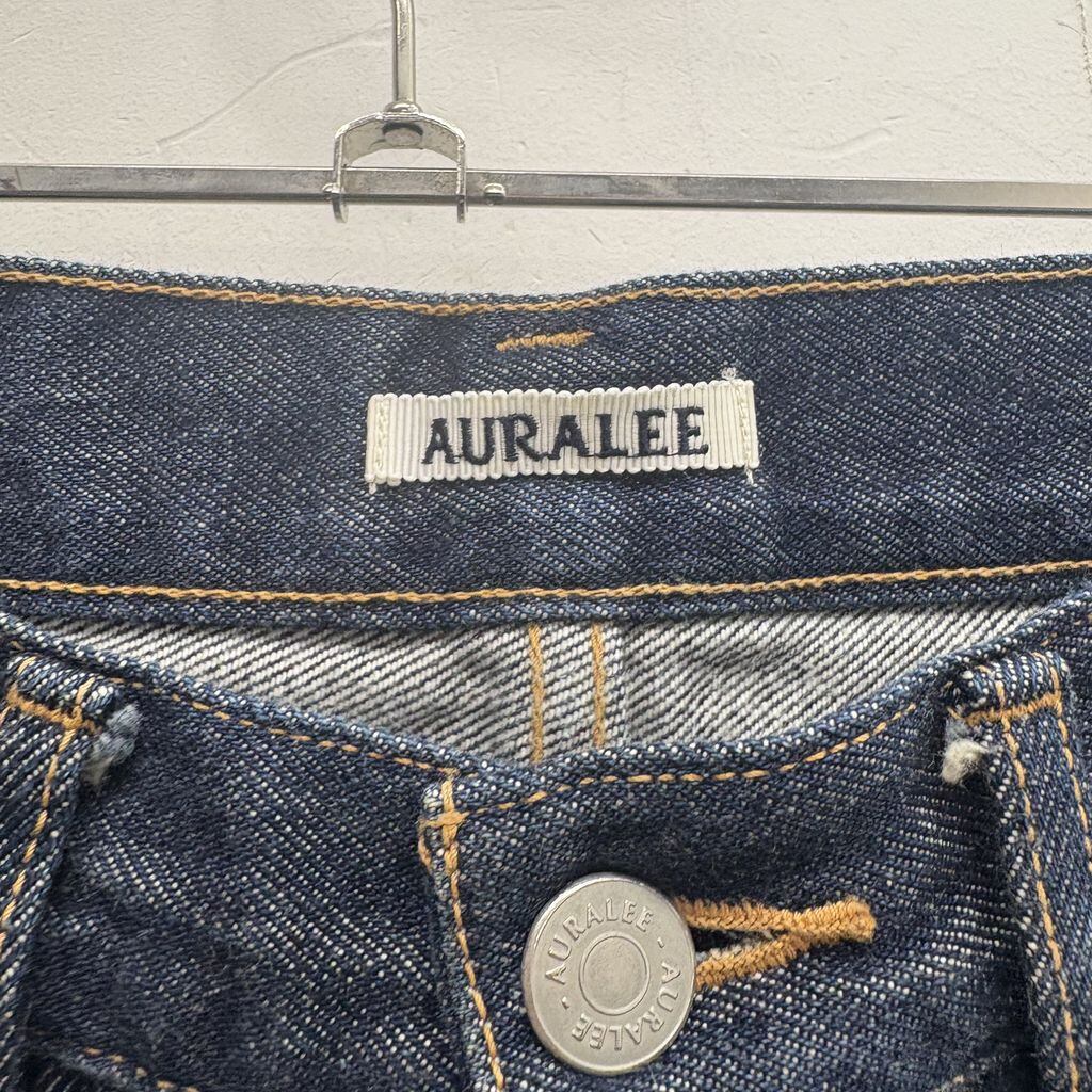 AURALEE オーラリー19AW HARD TWIST DENIM 5P PANTS デニムパンツ