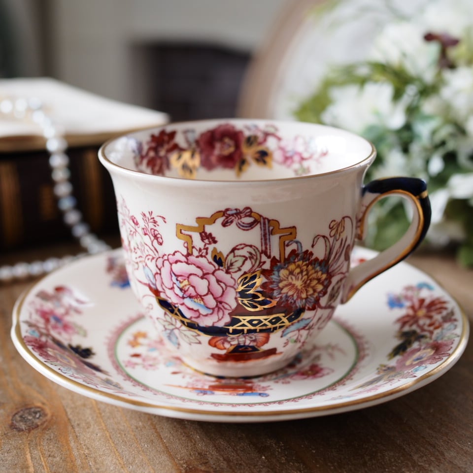 英国コールポート インディアンツリー フリルプレート2枚 小皿