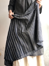 SABAHAR 手織綿ショール 70x220